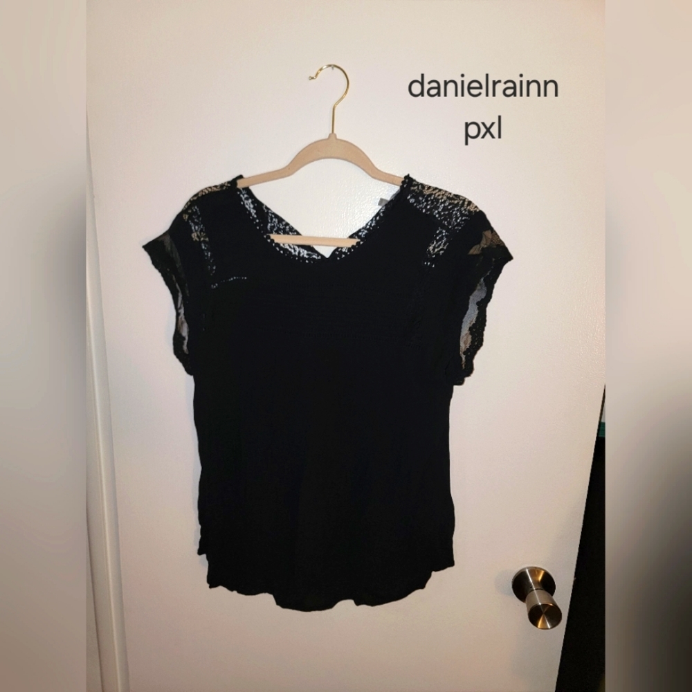 Black petite shirt